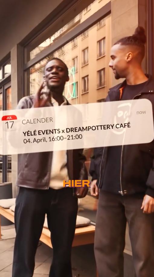 Reel-Ausschnitt: Coffee Day Party Ankündigung