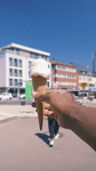 Reel-Ausschnitt: Eis in der Stadt